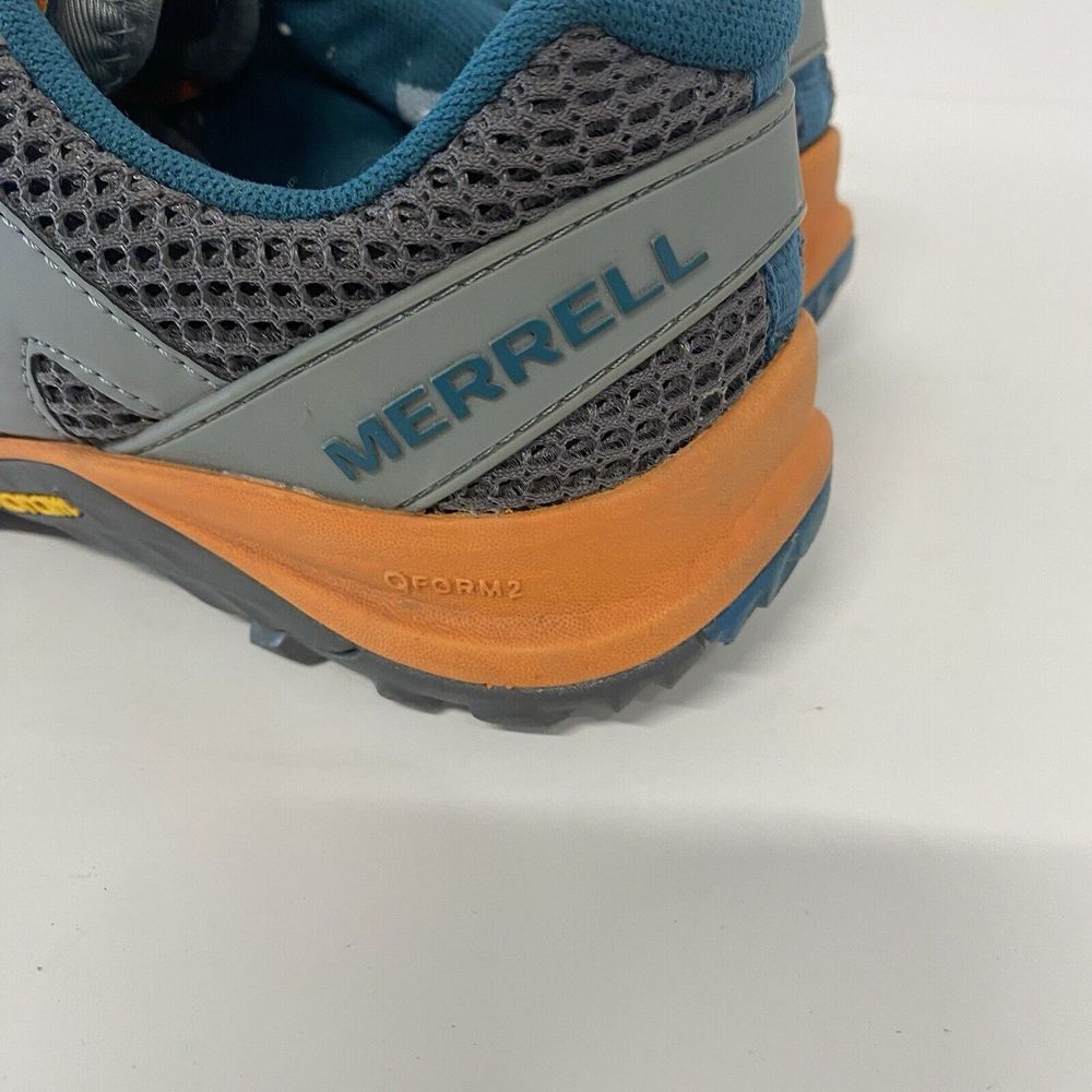 Merrell Shoes Siren 3 Aerosport Women 8.5 Gray Orange Trek Hiking Sneakers 3652 - Picture 7 of 16